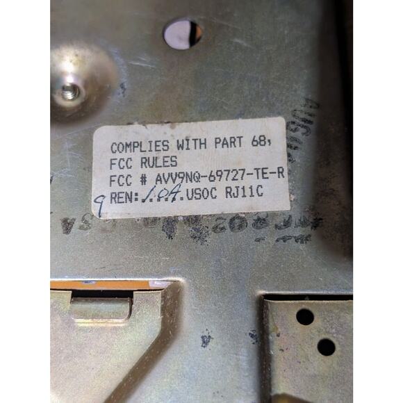 Vintage Black Rotary Dial Desk Telephone w/ Ornate Silver Receiver Phone RARE! - Picture 5 of 6